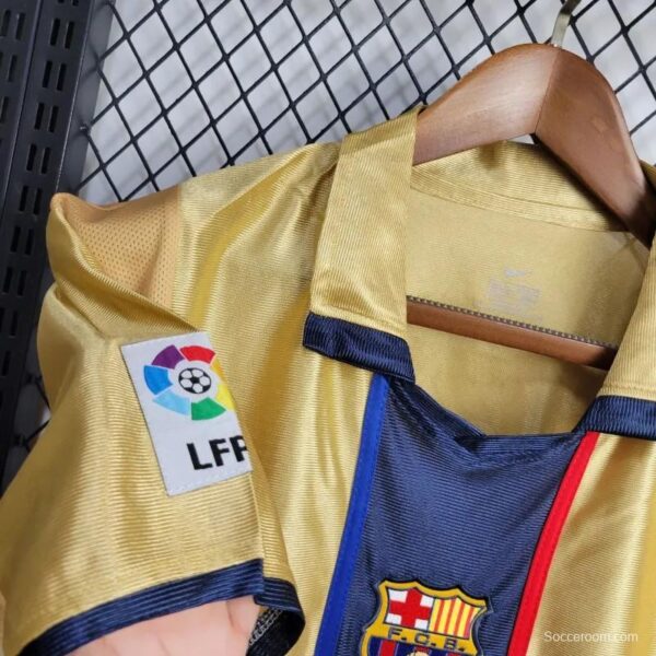 Retro 01/02 Barcelona Away Jersey - Image 8