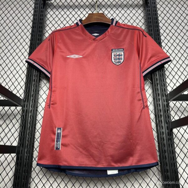 Retro 2002 England Away Jersey - Image 11