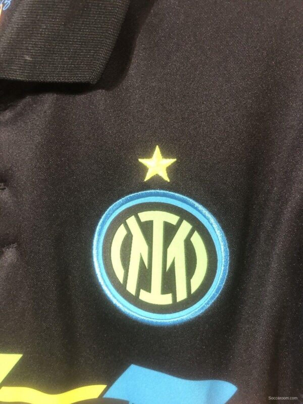 Retro 21/22 Inter Milan Third Black Jersey - Image 5