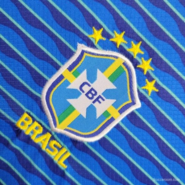 24/25 Kids Brazil Away Jersey - Image 4