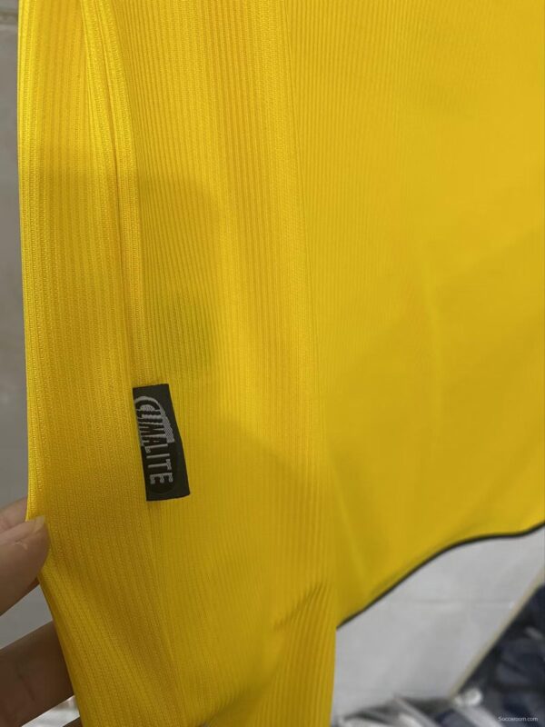 Retro 99/00 AC Milan Away Yellow Jersey - Image 9