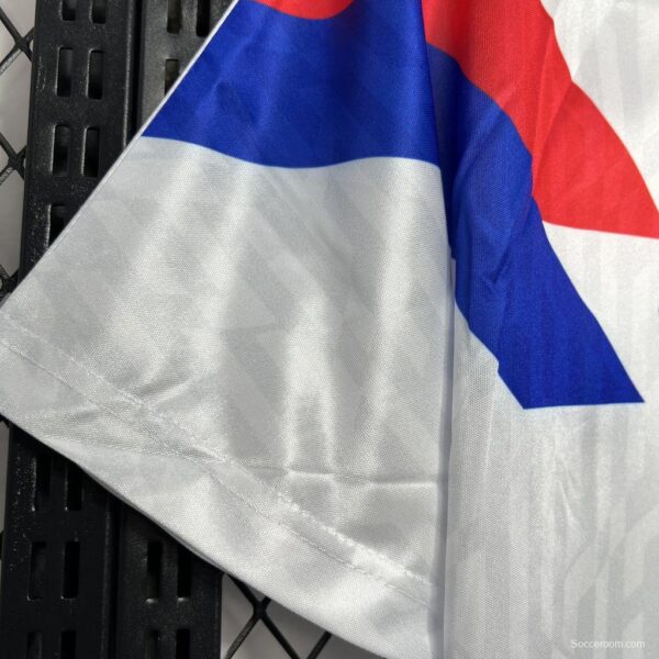 Retro 90/92 Glasgow Rangers Away White Jersey - Image 5
