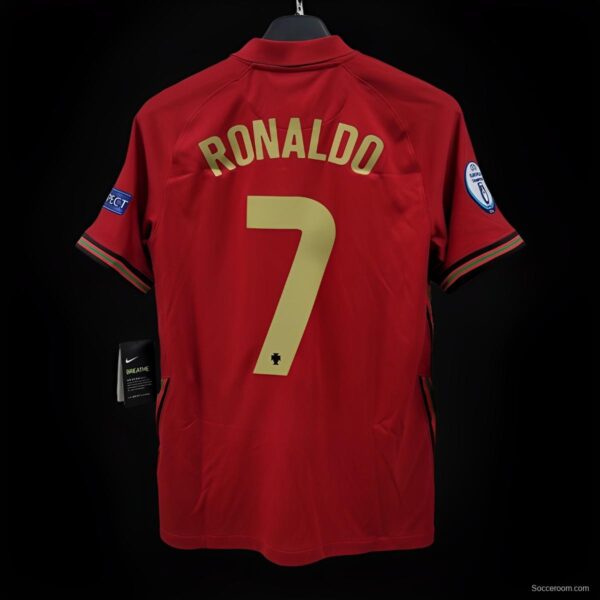 Retro 2020 Portugal Home Jersey - Image 2