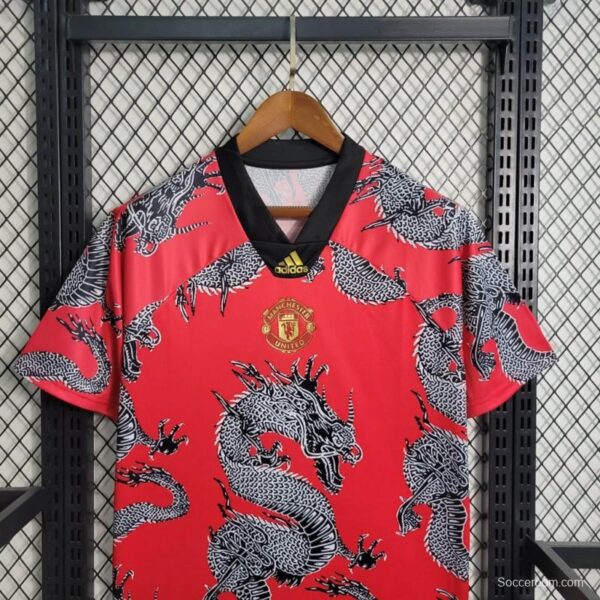 Retro 19/20 Manchester United Spring Festival China Dragon Special Edition Jersey - Image 3