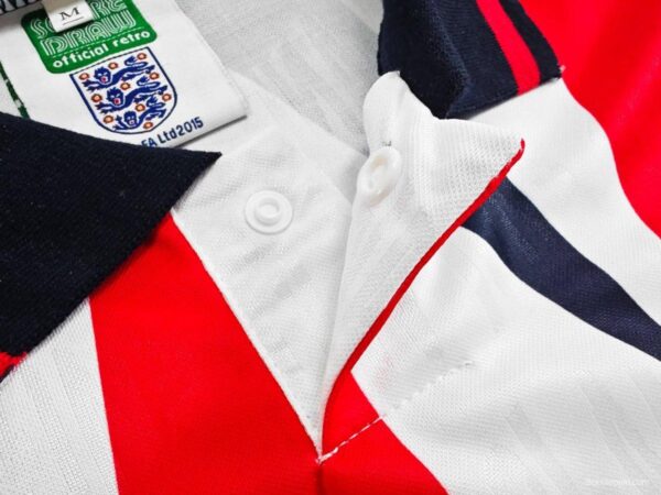 Retro 1992 England Home Jersey - Image 5