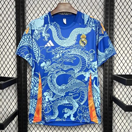 2024/25 Real Madrid Blue Dragon Special Edition Jersey