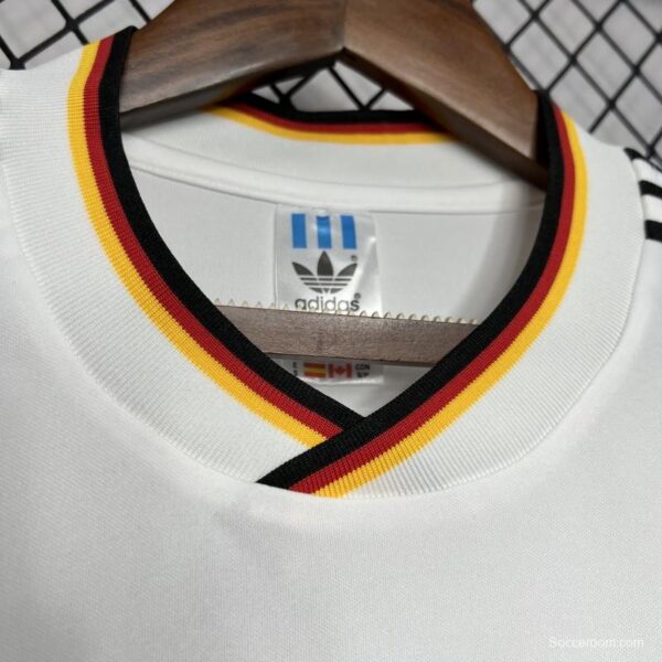 Retro 1986 Germany Home Jersey - Image 8