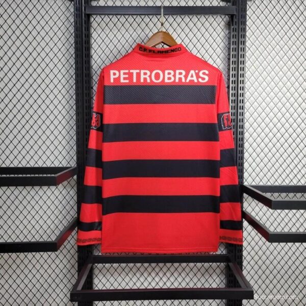 Retro 94/95 Flamengo Home Long Sleeve Jersey - Image 9