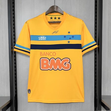Retro 14/15 Cruzeiro Goalkeeper Yellow Jersey