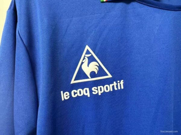 Retro 1982 Italy Home Long Sleeve Jersey - Image 4