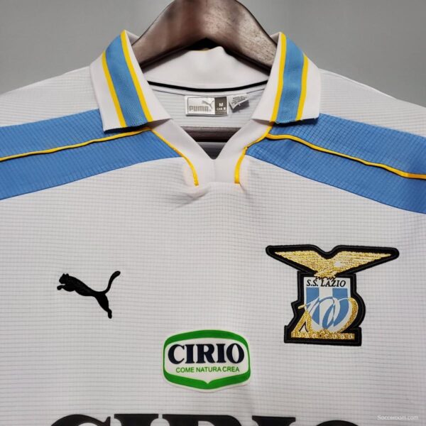 Retro 00/01 Lazio Long sleeve away Soccer Jersey - Image 10