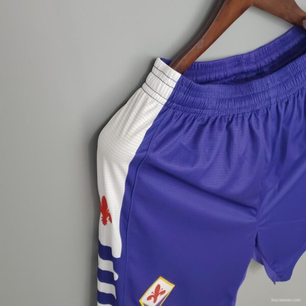 Retro 98/99 Fiorentina Home Shorts - Image 3