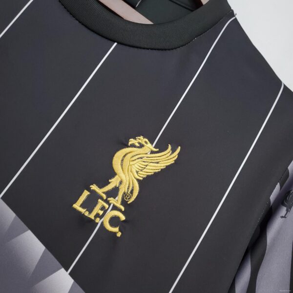 Retro Liverpool Champion Special Edition Black Soccer Jersey - Image 6