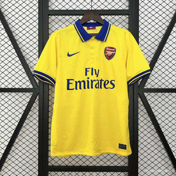 Retro 13/14Arsenal Away Jersey - Image 6