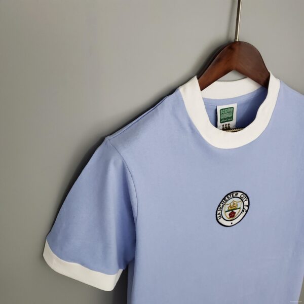 Retro Manchester City 1972 home Soccer Jersey - Image 5