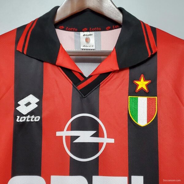 Retro 96/97 AC Milan home Soccer Jersey - Image 10