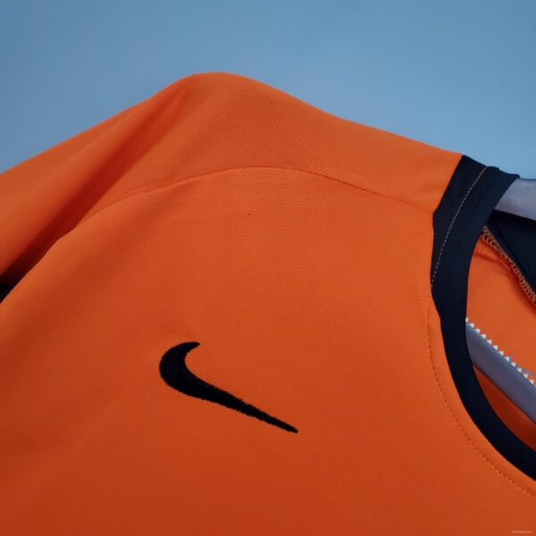Retro Netherlands 2002 home Soccer Jersey - Image 6