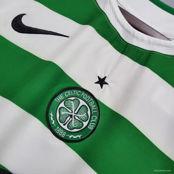 Retro 05/06 Celtic home Soccer Jersey - Image 7