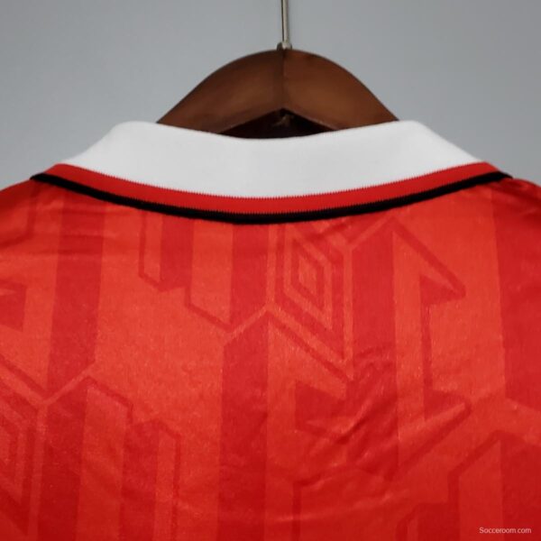 Retro 92/94 Manchester United home Soccer Jersey - Image 2
