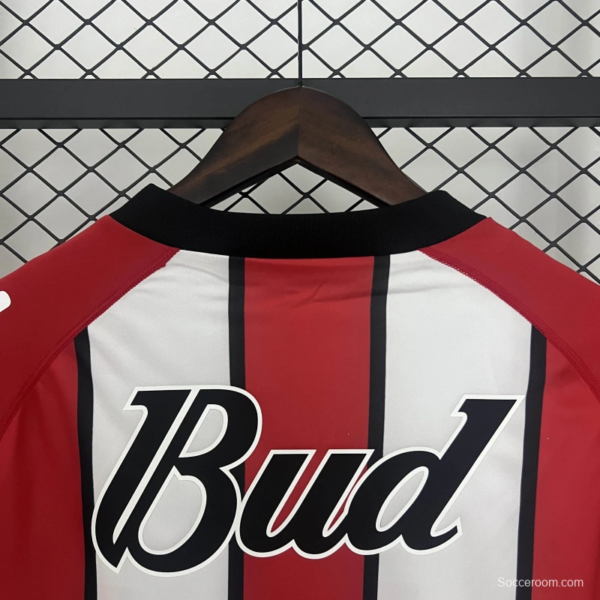 03/04 Retro River Plate Home Long Sleeve Jersey - Image 2
