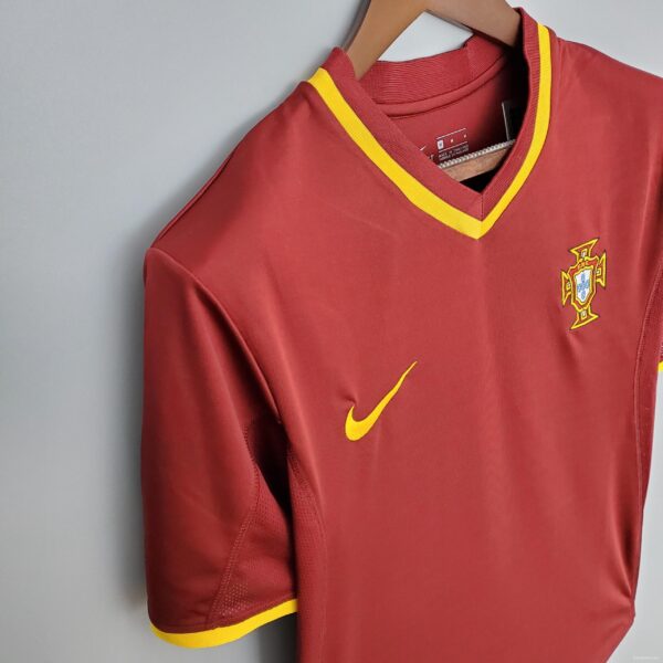 Retro 2000 Portugal home Soccer Jersey - Image 5