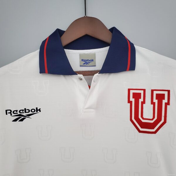 Retro Universidad de Chile 1998 home Soccer Jersey - Image 8