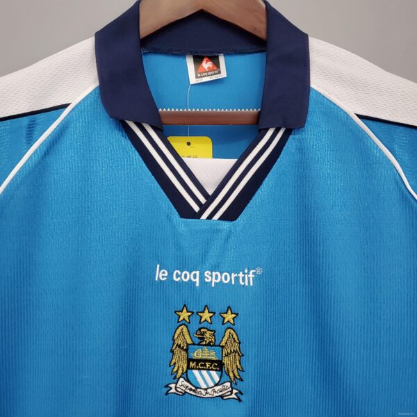 Retro Manchester City 99/01 home Soccer Jersey - Image 6
