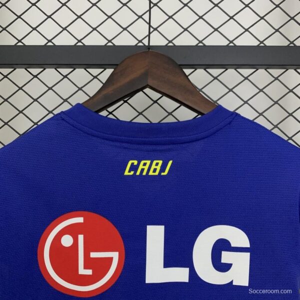 11/12 Retro Boca Juniors Home Jersey - Image 3