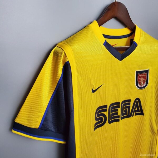 Retro Arsenal 99/00 away Soccer Jersey - Image 4