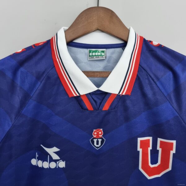 Retro Universidad de Chile1996 Home Soccer Jersey - Image 9