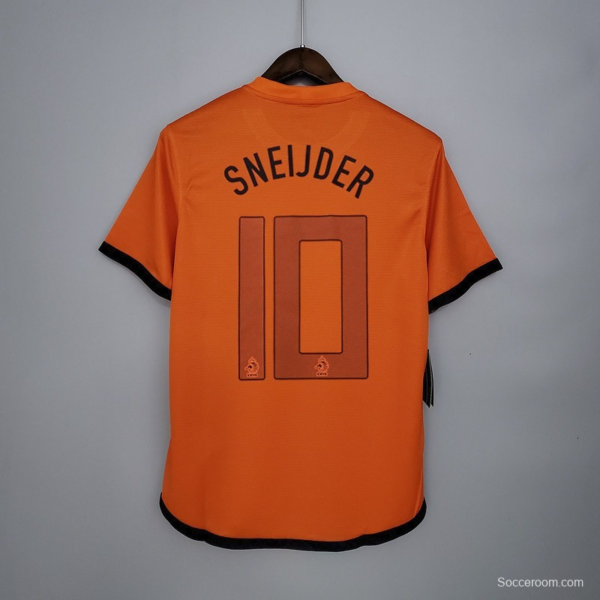 Retro Netherlands 2012 home Soccer Jersey - Image 5