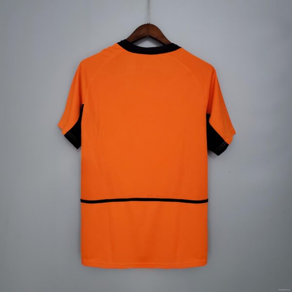 Retro Netherlands 2002 home Soccer Jersey - Image 2