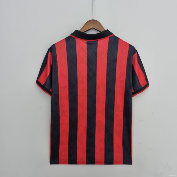 Retro 95/96 AC Milan home Soccer Jersey - Image 2