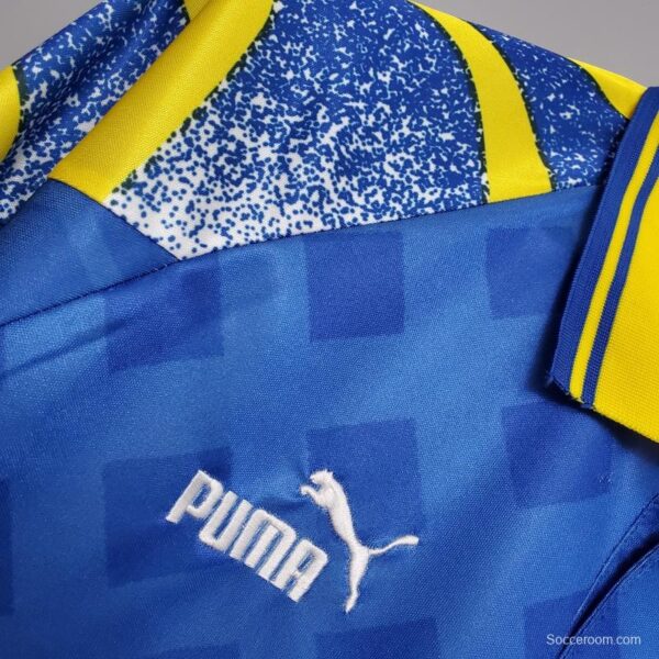 Retro Parma 95/97 Blue Soccer Jersey - Image 4