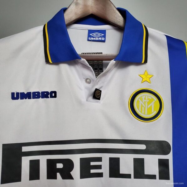 Retro Inter Milan 97/98 away Soccer Jersey - Image 7