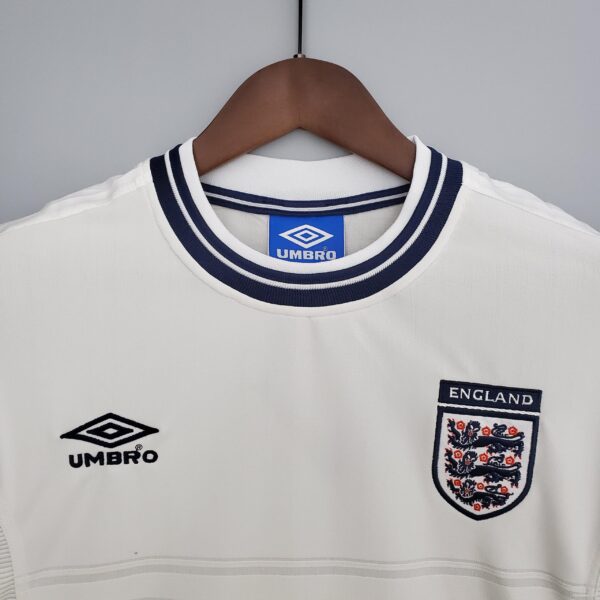 Retro 2000 England home Soccer Jersey - Image 8