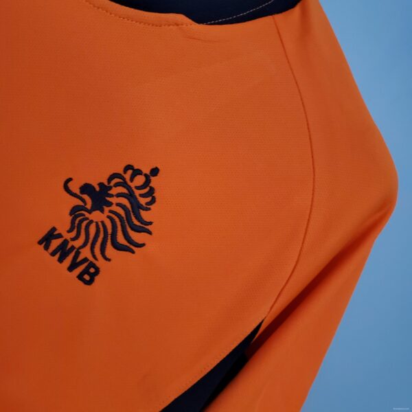 Retro Netherlands 2002 home Soccer Jersey - Image 7