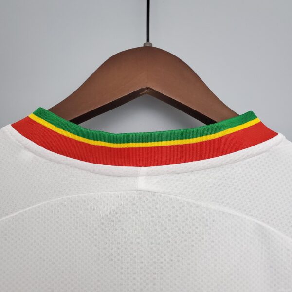 Retro 2002 Senegal white Soccer Jersey - Image 2