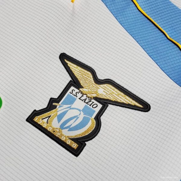 Retro 00/01 Lazio Long sleeve away Soccer Jersey - Image 9