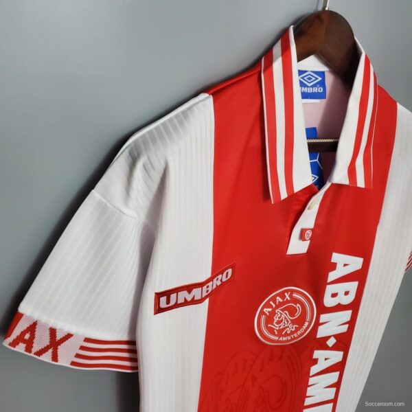 Retro Ajax 97/98 home Soccer Jersey - Image 6