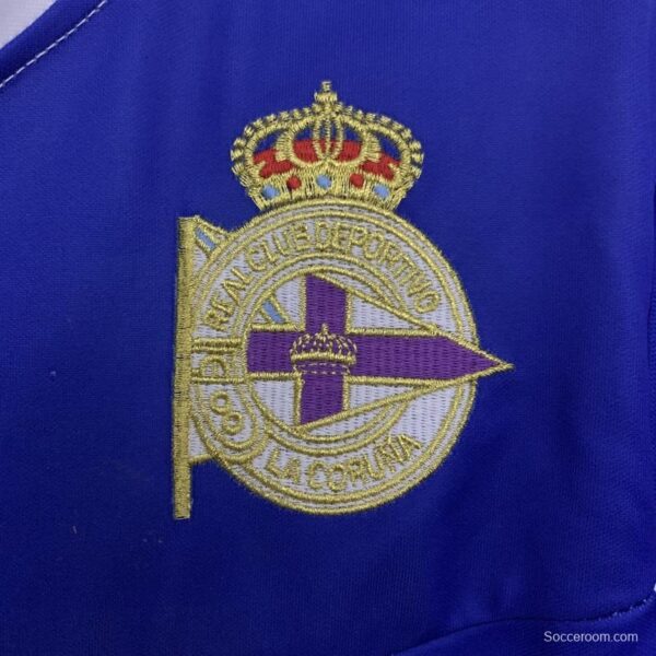 03/04 Retro Deportivo La Coruna Home Jersey - Image 8