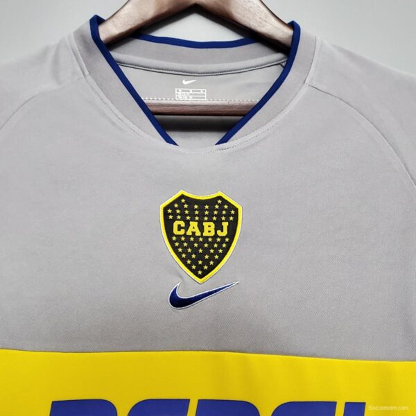 Retro Boca Juniors 2002 away Soccer Jersey - Image 2