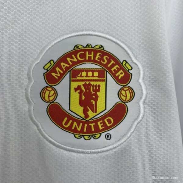 08/09 Retro Manchester United Champions League Away Edition Jersey - Image 8