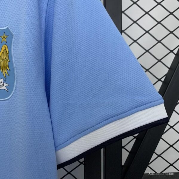 13/14 Retro Manchester City Home Jersey - Image 8