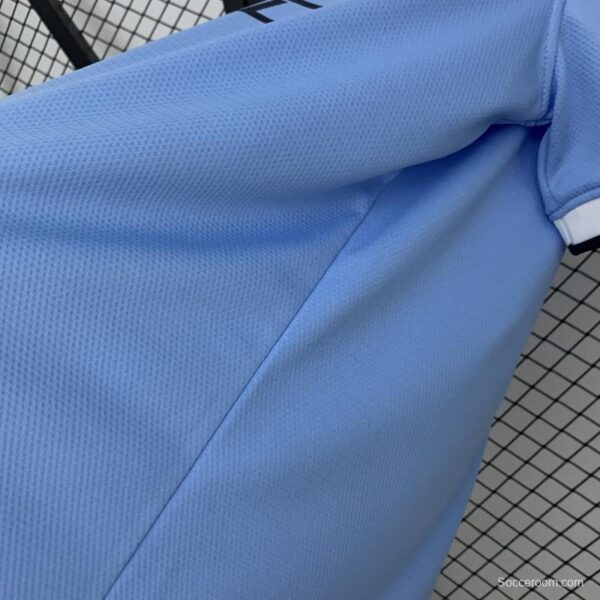 13/14 Retro Manchester City Home Jersey - Image 5