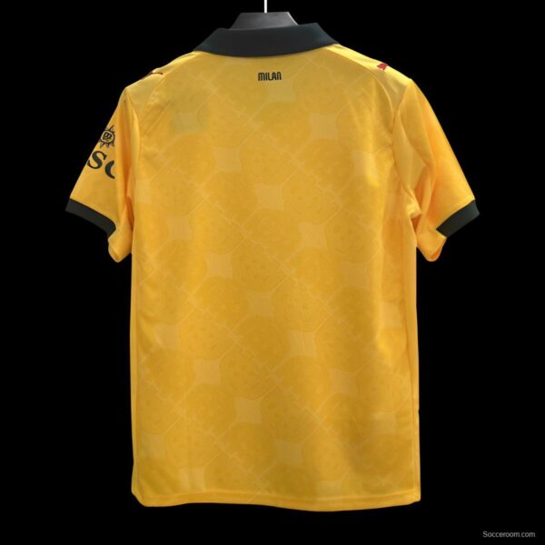 25/26 AC Milan Third Yellow Jersey - Image 2
